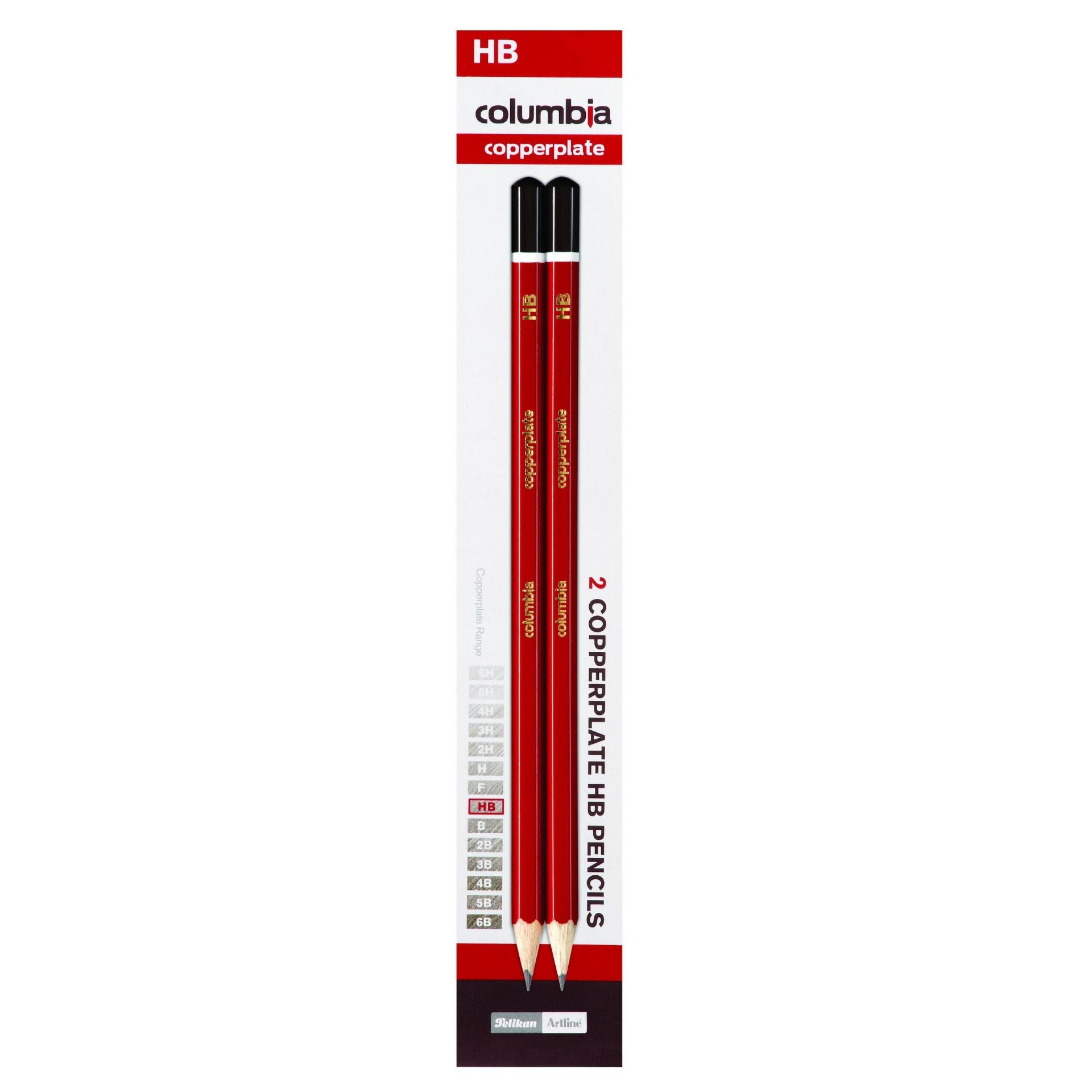 Columbia HB Pencils 2pkt