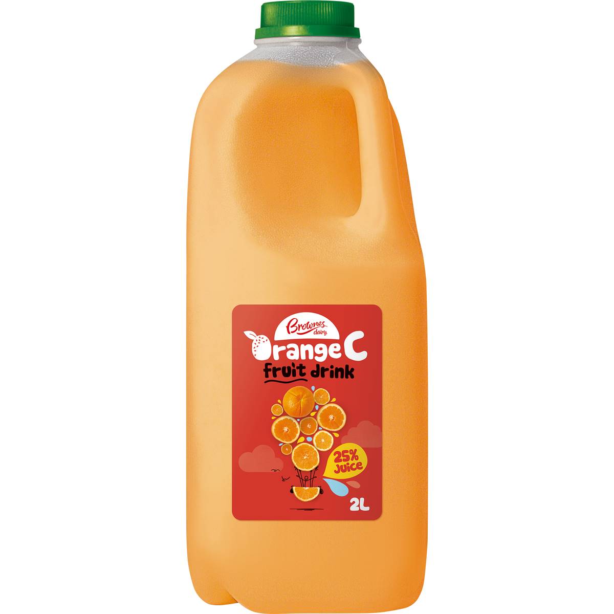 Brownes Orange C Fruit Drink 2L