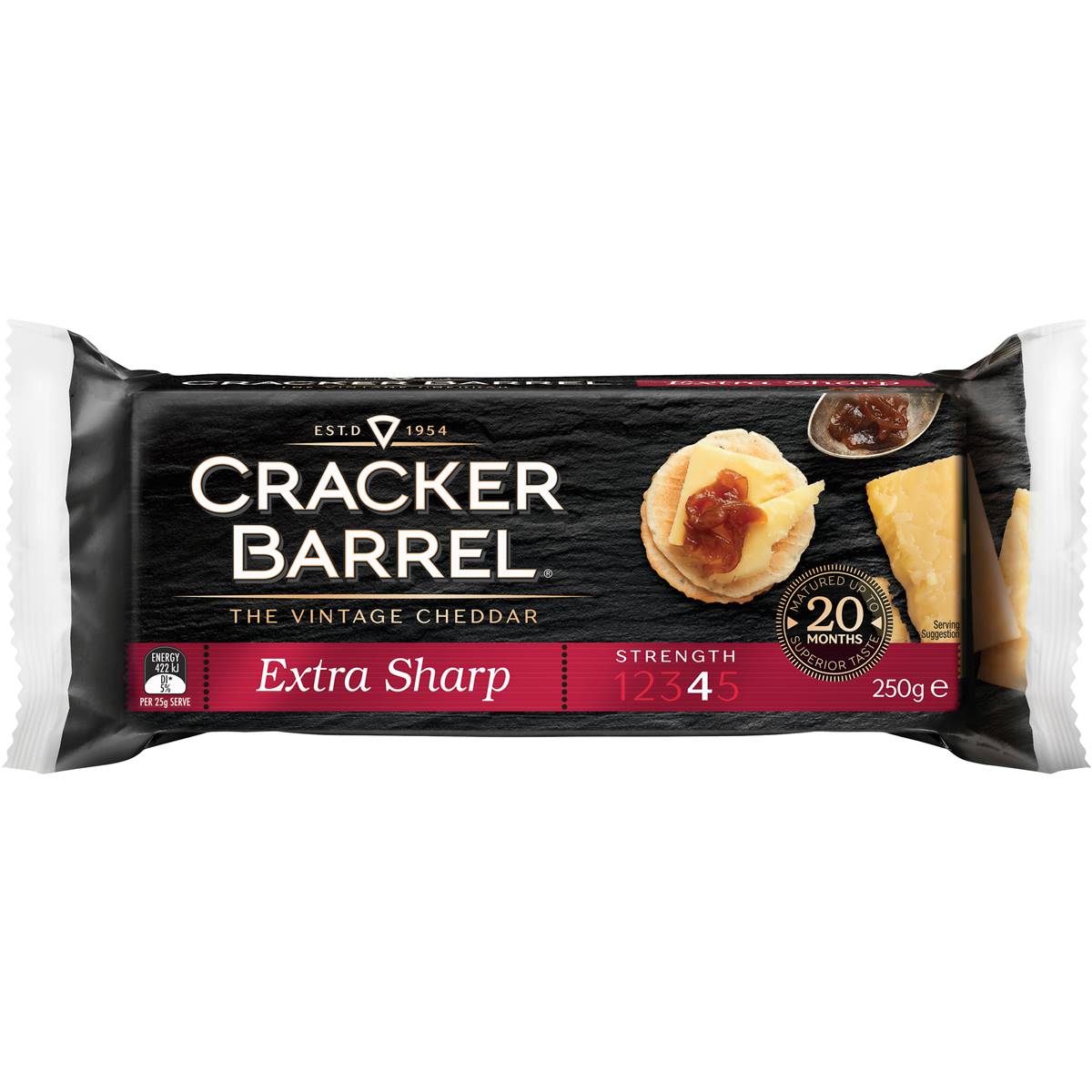 Cracker Barrel Cheese  Extra Sharpe  250g