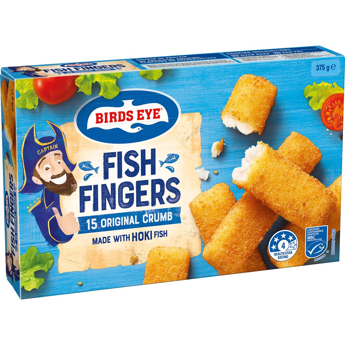 Birds Eye Fish Fingers 15pk 375g