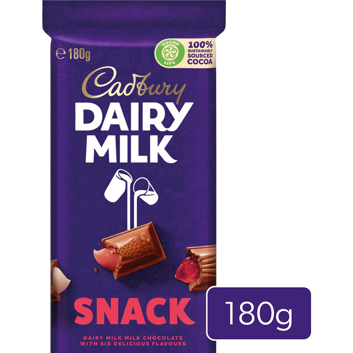 Cadbury Block Snack 180g