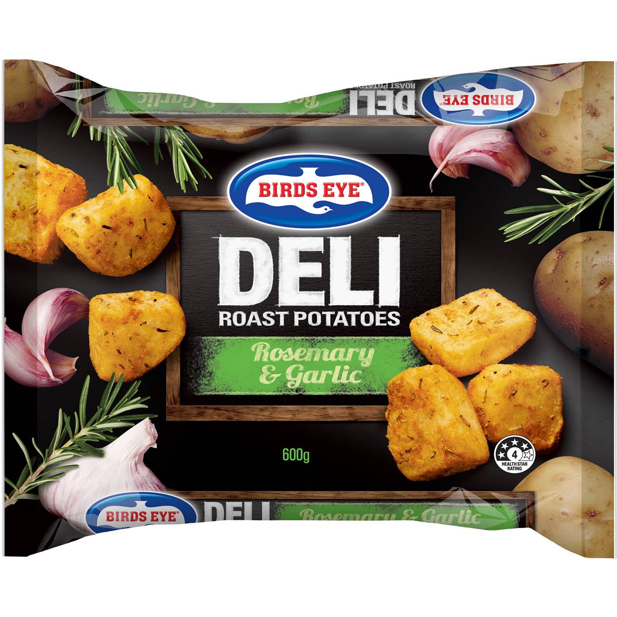 Birds Eye Deli Roast Potatoes Rosemary & Garlic 600g