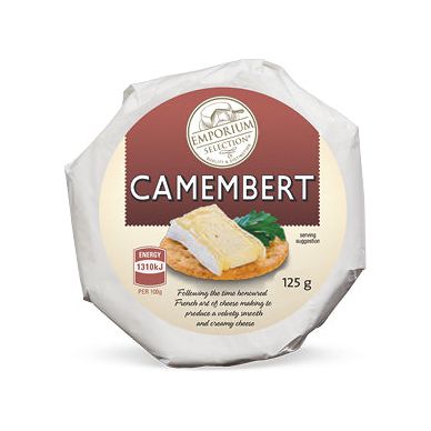 Emporium Camembert Cheese 125g