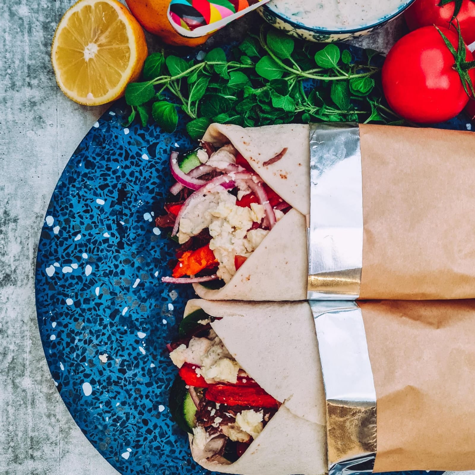 Lamb Gyros with Kumara Fries & Harissa Tzatzki: 2 Serve