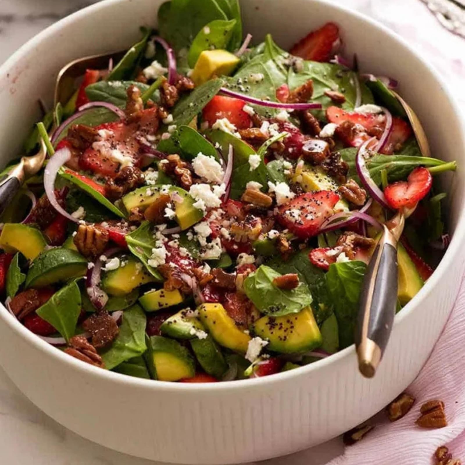 Strawberry Salad with Avocado