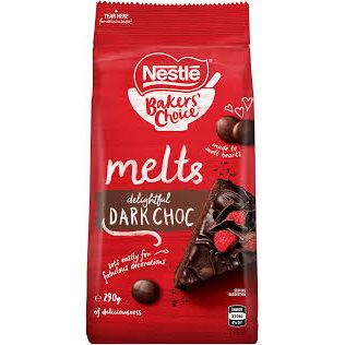 Nestle Dark Choc Melts 290g