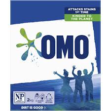 Omo Active Clean Front & Top Loader Washing Powder 2kg