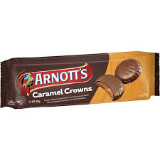 Arnotts Caramel Crowns 200g