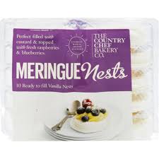 The Country Chef Baking Co. Meringue Nests 10pk