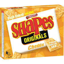 Arnotts Shapes Chedder 175g