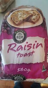 Bakers Life Raisin Sliced Toast - Aldi