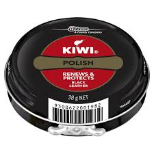 Kiwi Shoe Polish Black 38g