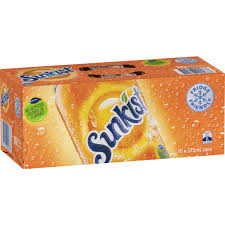 Sunkist Cans 375ml x 10 pkt