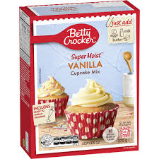 Betty Crocker Vanilla Cupcake Mix 370g