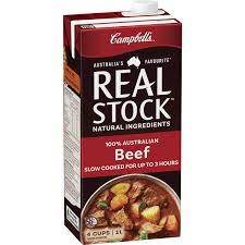 Campbells Real Stock Beef 1l