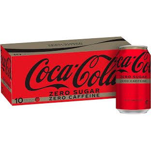 Coca Cola Sugar Free Caffeine Free 10pkt