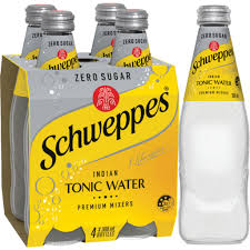 Schweppes Indian Tonic Water Zero Sugar  4 x 300ml