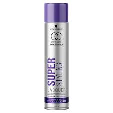 Schwarzkopf Extra Care Super Hold Styling Lacquer Hairspray 250g