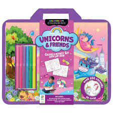 Kaleidoscope - Unicorns Activity Set with Lap Desk