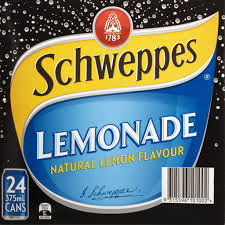 Schweppes Cans Lemonade 24pkt