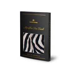 Manor Road Microfiber Tea Towel - Zebra