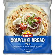 Mission Bread Souvlaki Plain 320g