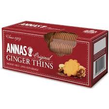 Lotus Annas Ginger Thins 150g