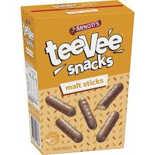 Arnotts TeeeVee Snacks Malt Sticks 175g