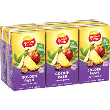 Golden Circle Golden Pash Juice Box 6 x 250ml