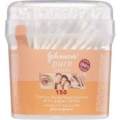 Johnson's pure cotton buds 150pk