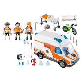 Playmobil Ambulance with Lights and Sounds 70049