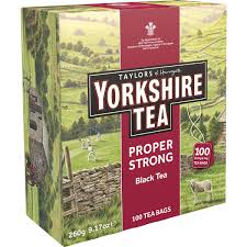 Taylors Yorkshire Tea Bags Strong 100pkt