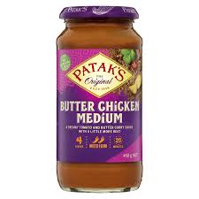 Pataks Butter Chicken Simmer Sauce Medium 450g