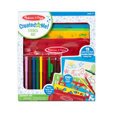 M&D - Stencil Art Activity Set