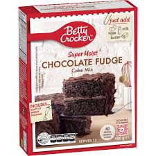 Betty Crocker Choc Fudge Cake 450g