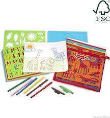 M&D - Stencil Art Activity Set