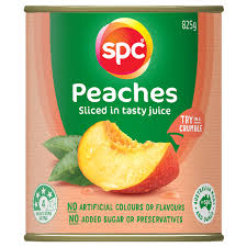 SPC Peach Slices in Juice 825g