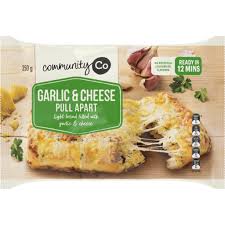 Community & Co Garlic & Cheese Pull Apart 350g