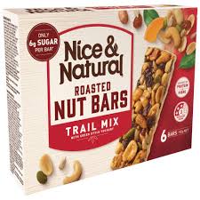 Nice & Natural Roasted Nut Bar Trail Mix 6pkt