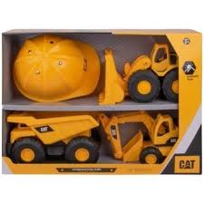 CAT - 3 Pce Construction Fleet with Helmet