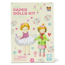 TT - Paper Dolls Kit - Vintage