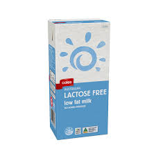 Coles Lactose Free Low Fat Milk UHT 1l