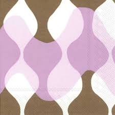 Marimekko Lunch Napkin - Lokki Pergola Rose 20pk