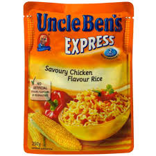 Uncle Bens Rice Express Chicken Flavour 250g