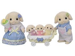 Sylvanian Families - Flora Rabbit Family