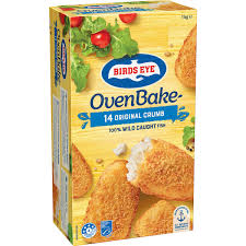 Birds Eye Oven Bake Fish Original Crumb 1kg