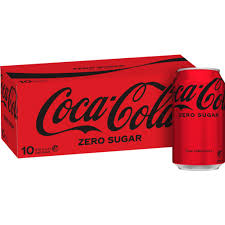 Coca Cola No Sugar Cans 375ml 10pkt