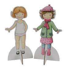 TT - Paper Dolls Kit - Vintage