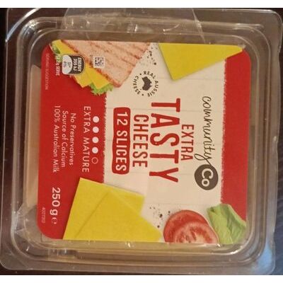 Community Co Extra Tasty Sliced Cheese 500g