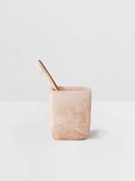 Saarde Flow Toothbrush Holder  - Peach Blush